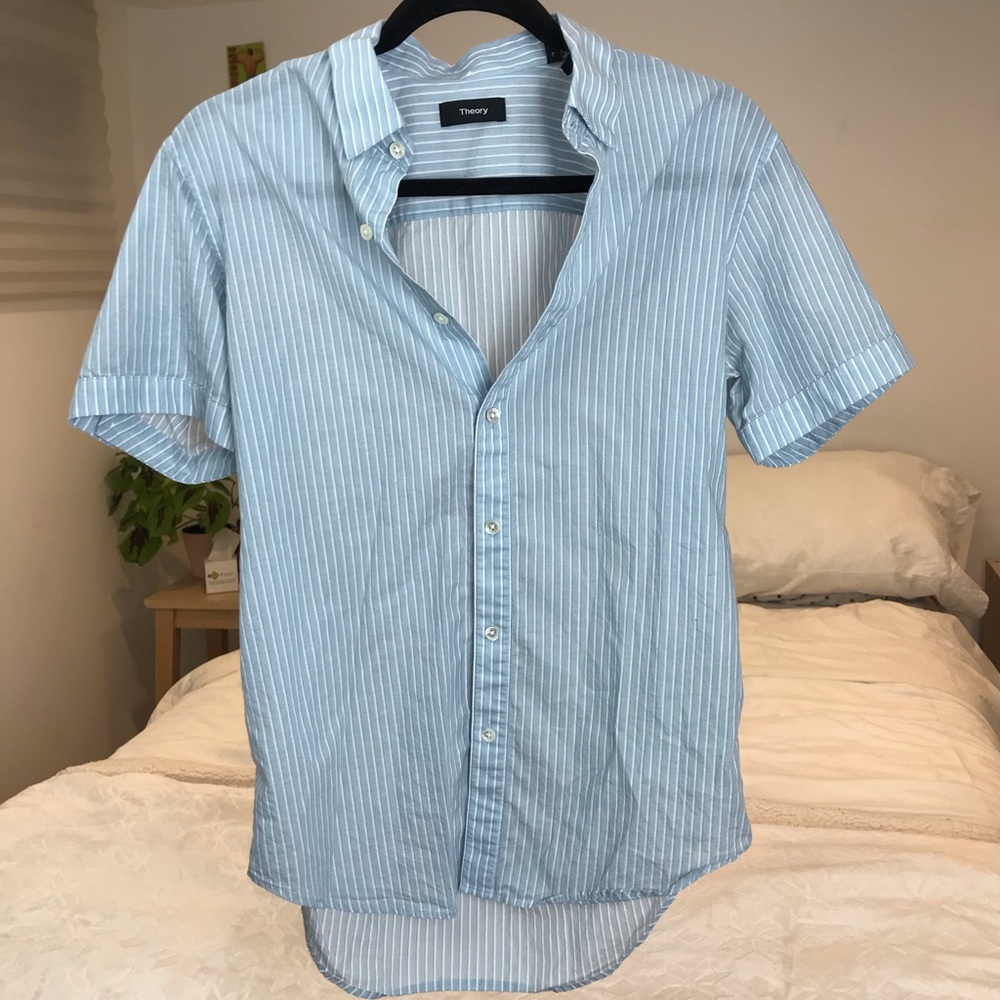 Theory button Up blouse